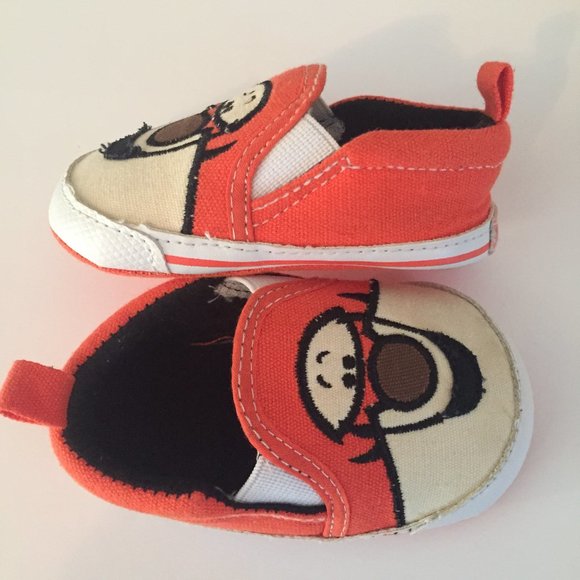 Disney Tigger Slip-On Soft Shoes Size 1 (6-9 Mths) - Picture 2 of 5
